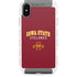 Iowa State University Collegiate Text iPhone Cases